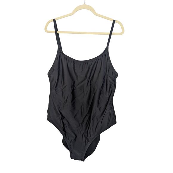 Hurley Womens One Piece Swimsuit in Black Size XXL - Picture 1 of 9